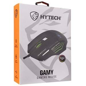 Hytech HY-X7 3200Dpı 7 Button RGB Gamy Siyah Gaming Oyuncu Mouse (1,5mt Örgülü Kablo)