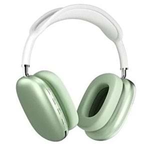 P9 Bluetooth 5.0 Mikrofonlu Kulaküstü Kablosuz Kulaklık -Yeşil