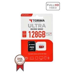 Torima Siyah Kırmızı Ultra Micro SDHC 128 GB Hafıza Kartı