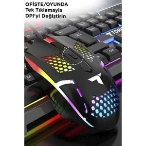 Torima TMK-06 Gamınk Metal Klavye Mouse Set