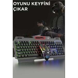 Torima TMK-06 Gamınk Metal Klavye Mouse Set