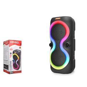 Kımıso QS-1952 RGB Bluetooth Müzik Kutusu 2X10W 2X6.5