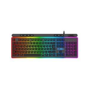 Claw's Nova K1 360° Özelleştirilebilir Rgb & Yazılımlı Full Membran 104+7 Tuşlu Ekstra Multimedya / Rollover Ses Kontrol Mekanizmalı Gaming Klavye