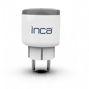 Inca IWA-283 16A Bluetooth Wi-Fi Akım Korumalı Akıllı Priz (Zamanlama,Geri Sayım,Sesle Kontrol,Güç)