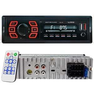 MEGA VM-105 Oto Teyp 4X50 Watt Bluetooth 2xUsb Sd Fm Aux 7 Renk