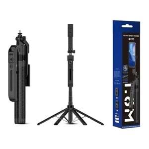 Pars C12 Selfie Çubuğu Tripod Otomatik Yüz Takibi 1.8M