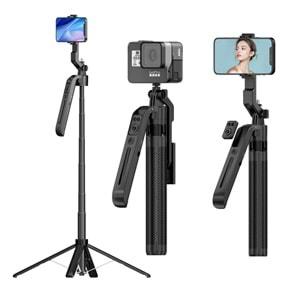 Pars C12 Selfie Çubuğu Tripod Otomatik Yüz Takibi 1.8M