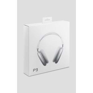 Katjmer P9 Kablosuz 5.0 Mikrofonlu Kulak Üstü Bluetooth Kulaklık Siyah/Gri