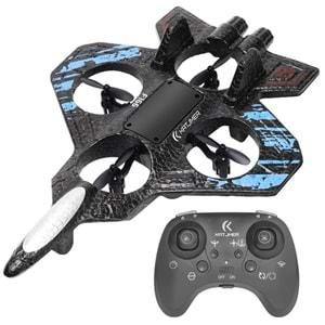 Katjmer F166 Uçak Flying Club Dayanıklı Köpük Gövdeli 2.4ghz Uzaktan kumandalı 360Derece Dönebilen Oyuncak(3batarya)