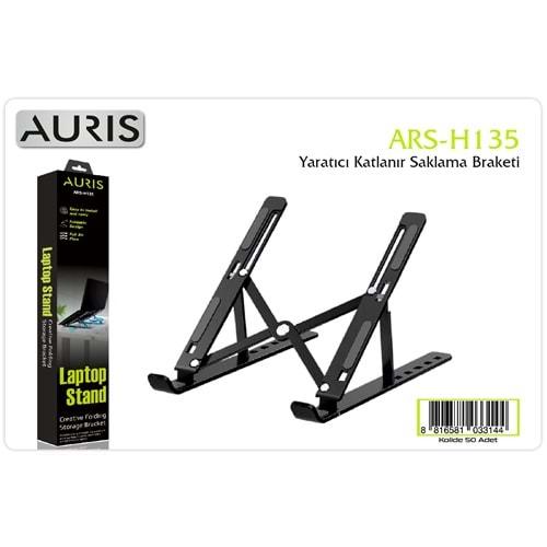 Auris H135 Alüminyum Ayarlı Laptop Yükseltici Ayarlanabilir Katalanır Laptop Tutucu Stand