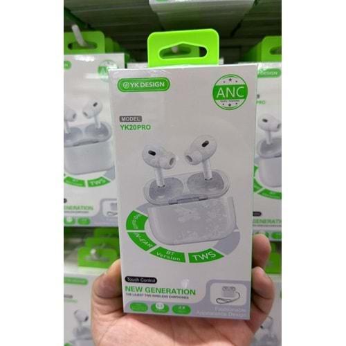 Yk Design YK20PRO Pro2 Anc Bluetooth Kulaklık