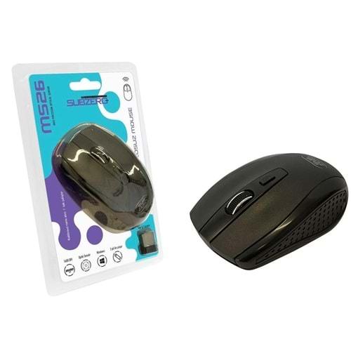 Subzero MS26 1600 Dpı Kablosuz Optik Mouse 4Renk