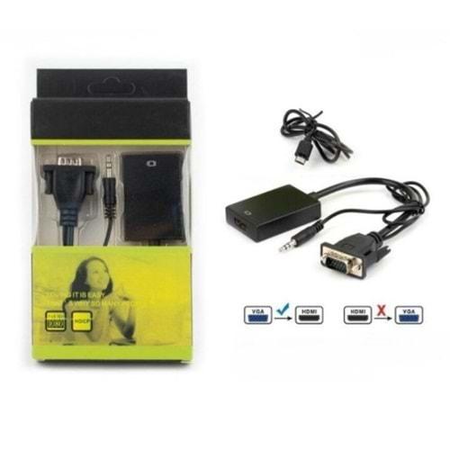 Alfa AN-VGHD Vga to HDMI Çevirici Sesli