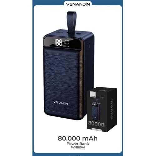 Venandin PWB80A1 22.5w 80.000 Mah Powerbank
