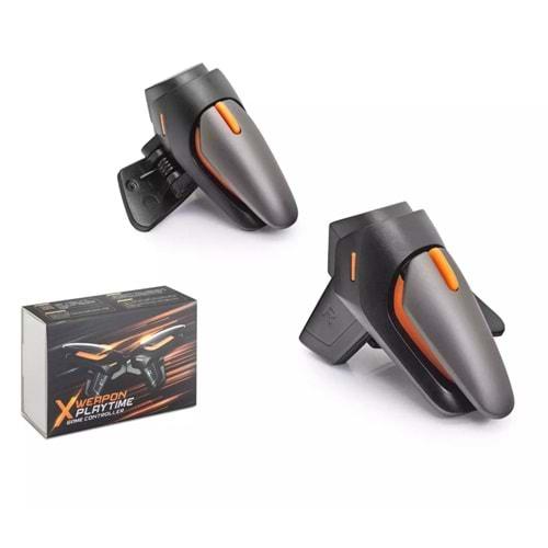 HADRON HDX3584 Elektronik Mobil Oyun Tetiği L1 R1 Saniyede 50 Atış Ateş Butonu PUBG CoD Free Fire Uyumlu