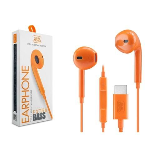 Subzero EP135 Type-c Girişli İphone 17 Uyumlu Tak Çalıştır Kulaklık