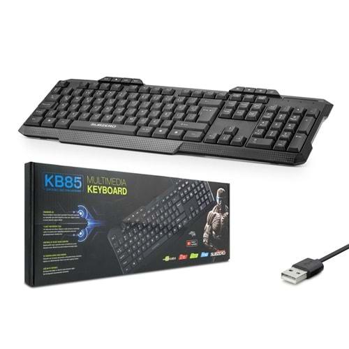 Subzero KB85 Q Kablolu Multımedia Klavye