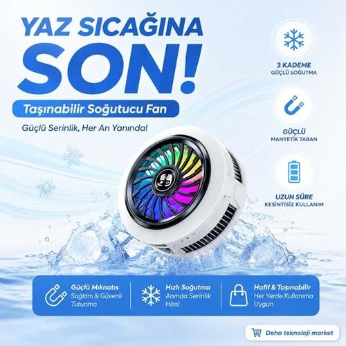 Novalink FS27A Telefon Buz Soğutucu Fan
