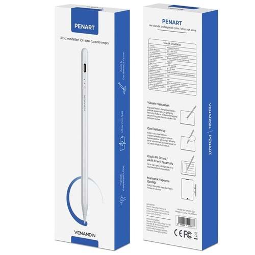 Katjmer PENART (Ipad Modelleri Özel) Universal Kapasitif Stylus iPad Tablet Dokunmatik Kalem