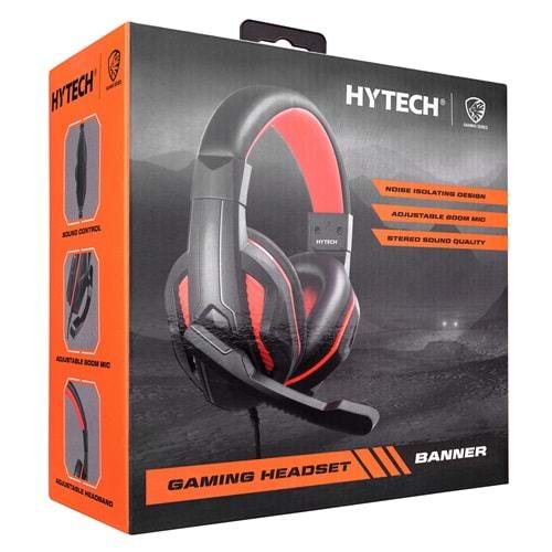 Hytech HY-G9 Bammer Siyah/Kırmızı Mikrofonlu Gaming Kulaklık
