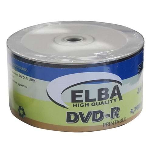 Elba 4.7 GB 16X DVD-R 50'li Paket
