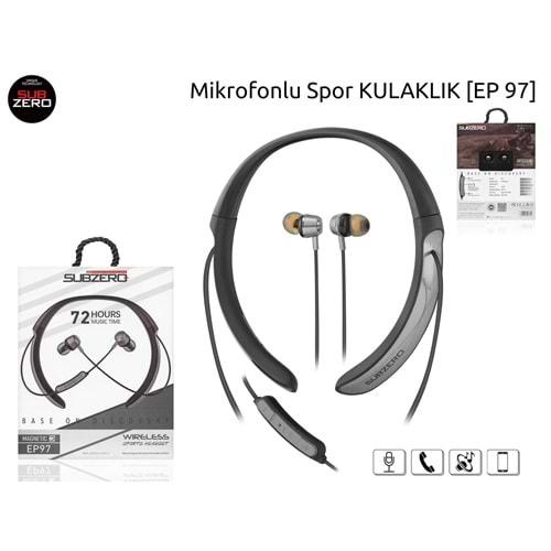 Subzero EP97 Boyun Askılı Bluetooth Kulaklık(72 Saat)