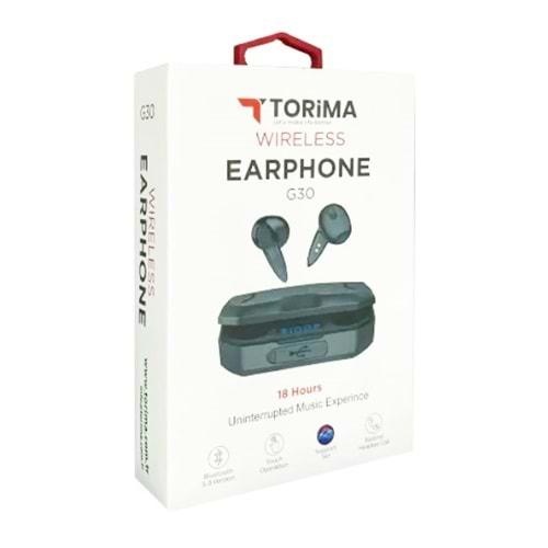 Torima G30 Profesyonel Oyuncu Kulaklığı Rgb Işıklı Çift Mikrofonlu 3 Modlu Bluetooth 5.2 Siyah