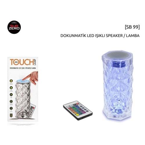 Subzero SB99 Touch Lamp Dokunmatik Ledli Işıklı Speaker