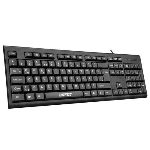 Everest Kb-871U Q Usb Siyah Standart Klavye