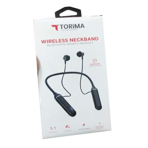 Torima TB-04 Magnetic BT5.1 Kablosuz Kulak İçi Bluetooth Kulaklık 130Saat