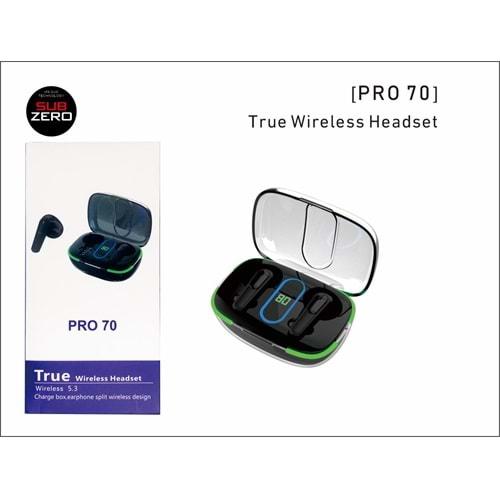 TWS Pro 70 Bluetooth 5.1 kulaklık