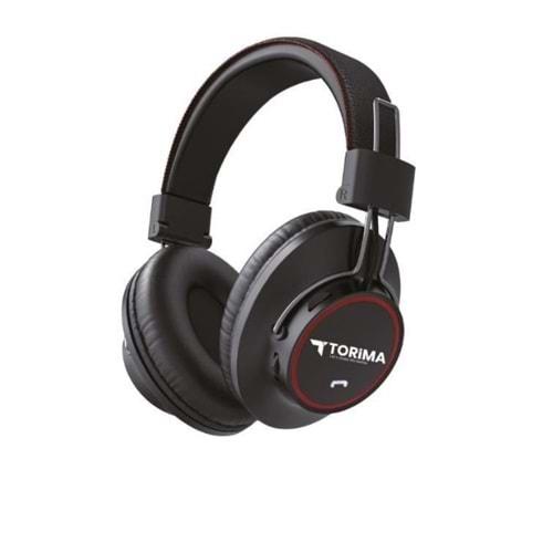 TORİMA HD-10 Siyah Kafa Üstü Kablosuz Bluetooth Kulaklık