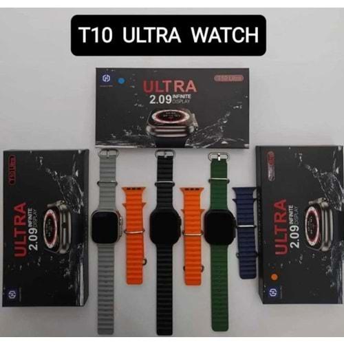 Newpro T10 Ultra2 Tam Ekran Bt Çağrı Özellikli Akıllı Saat Çift Kordon