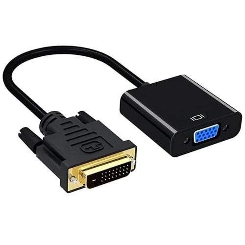 DVI-D To VGA 24+1 Çevirici Adaptör Kablo Aktif 4778