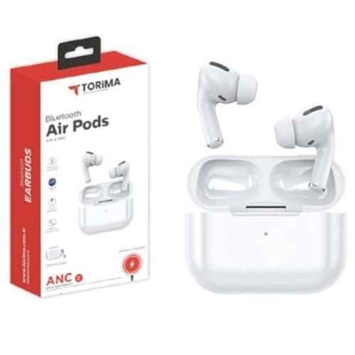 Torima TRM-AİR4 Anc Özellikli Airpods Bluetooth Kulaklık Beyaz