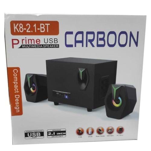 Carboon K8 2+1 Usb Bilgisayar Hoparlörü