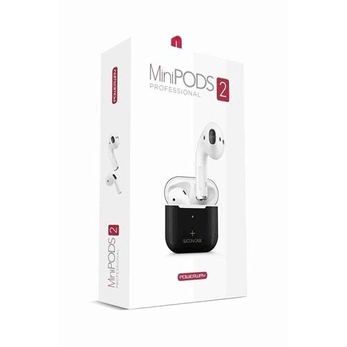 Powerway Minipods 2 Bluetooth Kulaklık Android Ios Uyumlu Hd Ses Kalitesi Silikon Kılıf Hediyeli