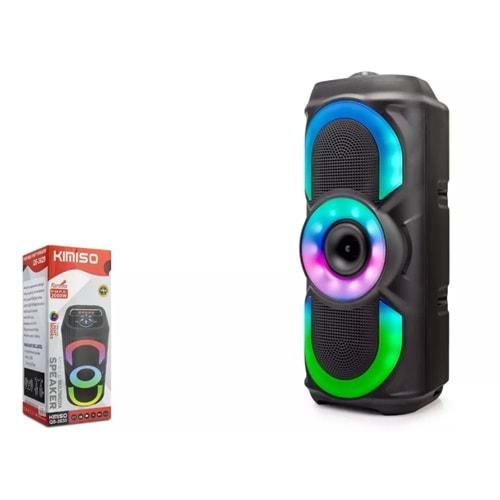 Kımıso QS-3630 RGB Bluetooth Müzik Kutusu 2X10W 2X4