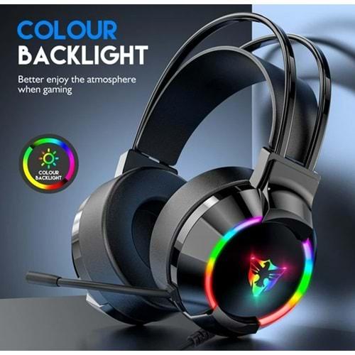 TRİO G606 Profesyonel Headset Pro 7.1 Usb Girişli Rgb Gaming Oyuncu Kulaklığı