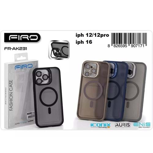 Fıro FR-AK231 Magsafe Lens Hediyeli Stantlı Kutulu Kılıf
