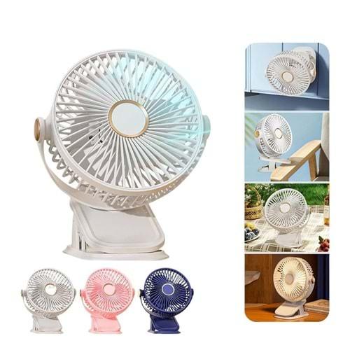 Subzero HD16 Ofis için Masaüstü USB Şarjlı Fan