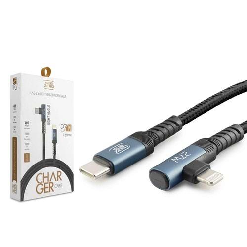 Subzero CL101 27W Type-C To Lightning L giriş Gaming Şarj kablosu