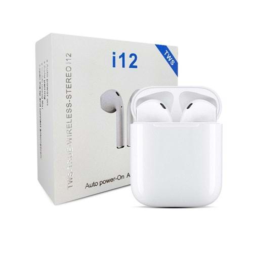 Newpro İ12 Tws Bluetooth Kablosuz Kulakiçi Kulaklık Siyah