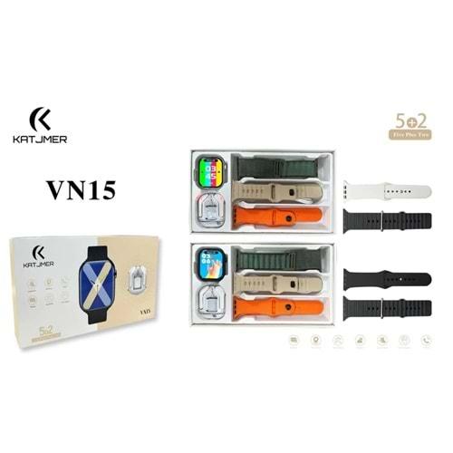 Katjmer VN15 5in1 Akıllı Saat