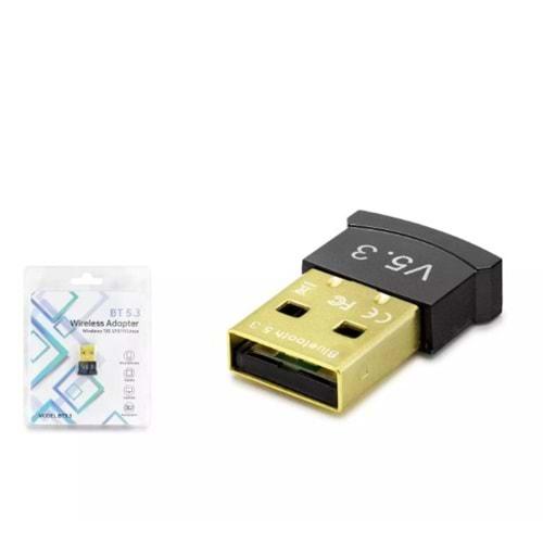 Hadron Bt5.3 Bluetooth Dongle Pc Usb V5.3 Siyah