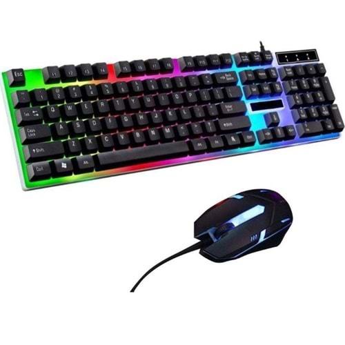 Versatile KB-700COM RGB Kablolu Oyuncu Klavye Mouse Seti