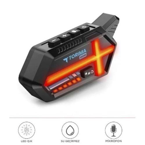 Torima BT-26 Helmet Intercom Bluetooth Motorsiklet Kask Kulaklığı İnterkom