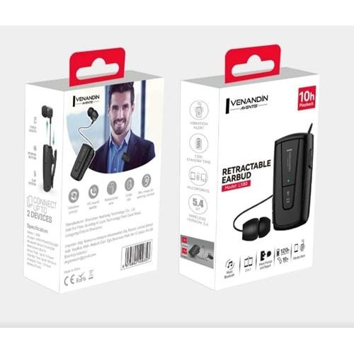 Venandin Luxora LX80 Makaralı Titreşimli Bluetooth Kulaklık