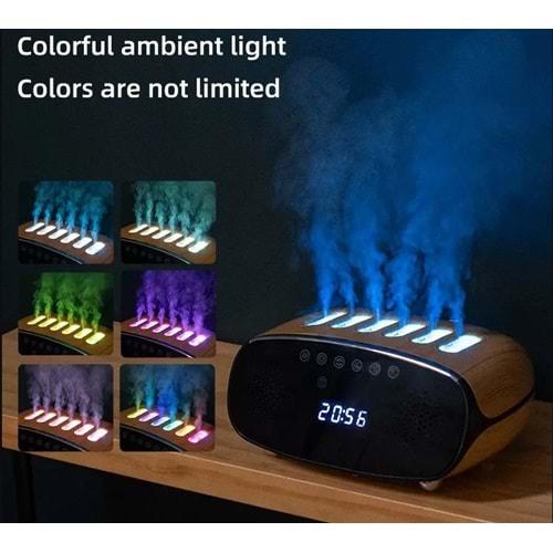 Katjmer NVR-4005 Çalar saat/Müzik Kutusu/Nemlendirici Rgb Işıklı