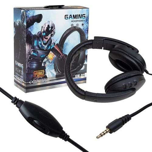 Hello HL-5351 3.5 Mm Stereo Kablolu Ledli Mikrofonlu Siyah Gaming Oyuncu Kulaklık